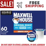 Maxwell House Original Roast Medium K-cup Coffee Pods, 60 Ct. Box. Fixed Price $35.97.