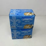Barissimo French Vanilla Cappuccino K-cups 12CT (2 Boxes), Blue. Fixed Price $15.95.