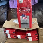 Lot 6 Community Coffee American Classic Med Roast Ground 12 Ounce Read. Fixed Price $50.99.