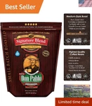 2 Pounds Don Pablo 100% Arabica Coffee - Smooth Cocoa Finish, Low Acidity. Fixed Price $46.50.