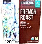 Kirkland Signature Coffee Organic French Roast K-cup Pod 120 Count Exp 03/2028. Fixed Price $64.67.