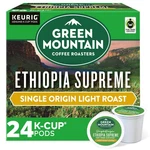 Green Mountain Coffee Roasters Ethiopia Supreme, Keurig K-cups, 24 Count. Fixed Price $14.83.