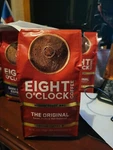 Eight Clock Original Ground Coffee 12 Oz. Fixed Price $18.00.