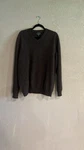 Club Room Men Gray 100 Pct Cashmere Sweater Xl Vneck Pullover Soft Luxury. Fixed Price $32.00.