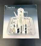 Vintage Regal Premiere Collection Silverplate 3 Pc Coffee Set W/tray New. Fixed Price $79.99.