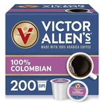 Victor Allen 100% Colombian Coffee Pods Medium Roast 200 Count K-cup. Fixed Price $100.21.