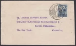 Mexico, 1925. Cover 640, San Luis Potosi - Berlin. Fixed Price $6.00.