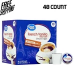 Great Value 100% Arabica French Vanilla Medium Roast Ground Coffee Pods, 48 Ct. Fixed Price $15.25.