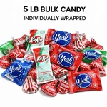 Hershey Chocolate Candy Bulk 5 Lb York Kitkat Peppermint Wrapped. Fixed Price $24.97.