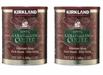 2 Packs Kirkland Signature 100% Colombian Coffee 3 Lb Each. Fixed Price $64.50.