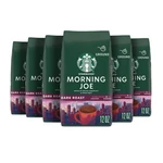 Starbucks Ground Coffee, Dark Roast Morning Joe, 100 Arabica, 6 Bags. Fixed Price $105.21.