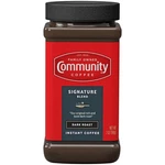 Community Signature Blend Instant Coffee, Dark Roast, 7 Oz Jar (pack 1. Fixed Price $14.57.