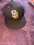San Diego Padres New Era Mlb 9FIFTY950 Snapback Cap Hat Dark Brown. Fixed Price $13.00.