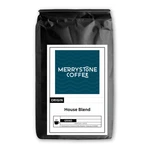 Merrystone Coffee House Blend - Roasted Order Smooth Medium Nutty Mix. Fixed Price $22.00.