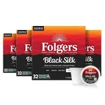 Folgers Black Silk, Dark Roast Coffee, Keurig K-cup Pods, 32 Ct Boxes Pk 4. Fixed Price $52.99.