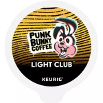 Punk Bunny Light Club Roast Coffee Kcups 10CT. Fixed Price $9.99.