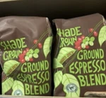 2 Packs Trader Joe's Shade Grown Espresso Ground Blend Dark Roast 14 Oz Each. Fixed Price $29.50.