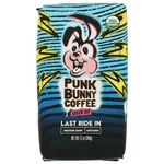 Punk Bunny Coffee Dark Medium Roast Organic Ground 12OZ Exp 9/13/26. Fixed Price $22.94.
