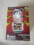 Punk Bunny Dark Roast Soundcheck Coffee 10CT K-cup Box. Fixed Price $8.49.