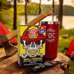 Fire Department Coffee Skull-crushing Instant Espresso Packets.... Fixed Price $6.96.