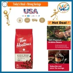Whole Bean Tim Hortons Medium Roast Coffee 12OZ Arabica Organic Kosher. Fixed Price $10.69.