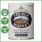 French Market Roast Ground Coffee 100% Arabica Medium-dark Restaurant Blend 12OZ. Fixed Price $14.12.