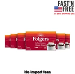 (6 Pack) Folgers Coffee Singles Classic Roast Bags, 38 Count. Fixed Price $63.71.