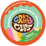 Crazy Cups Flavored Coffee Pods, Peppermint Chocolate Mocha, Decaffeinated. Fixed Price $26.49.