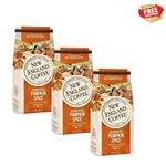 Pumpkin Spice Medium Roast Ground Coffee, 11OZ Bag Pack 3. Fixed Price $48.95.