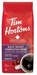 Tim Hortons Ground Coffee Bold Roast Dark 300G. Fixed Price $21.08.