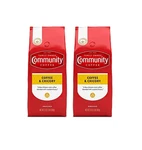 Community & Chicory Blend Medium Dark Roast Ground Coffee, 32OZ, 2-PACK. Fixed Price $43.99.