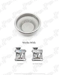 Genuine Breville 58MM One Cup - Single Wall Filter For The Oracle & Touch. Fixed Price $36.99.