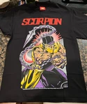 Scorpion Mortal Kombat Short Sleeve Black Color Shirt Reprint VK07373. Fixed Price $21.99.