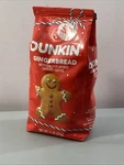New Limited Edition Dunkin Gingerbread Christmas Ground Coffee 11OZ. Fixed Price $14.00.