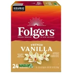 Folgers French Vanilla Coffee K-cups, 24/BOX. Fixed Price $52.00.