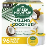 Green Mountain Island Coconut K-cups, Light Roast Coffee, 96 Count. Fixed Price $52.99.