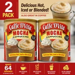 2-PACK Caffe D'vita, Instant Mocha Cappuccino, 4 Lbs. Fixed Price $56.99.