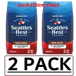 Pack-seattle's Best 6TH Avenue Bistro Level Ground Coffee 32 Oz(total 64 Oz). Fixed Price $52.14.
