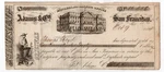 Graphic 1854 Adams & Company Express San Francisco Deposit Note. Fixed Price $56.24.