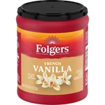 Folgers French Vanilla Artificially Flavored Ground Coffee, Medium Roast, 9.6 Oz. Fixed Price $10.99.