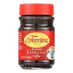 Ferrara Instant Espresso - Case Of 12 Oz. Fixed Price $82.58.