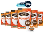 Dunkin Original Blend Coffee, Medium Roast, K-cup Pods, 10 Count Boxes (pack 6). Fixed Price $37.99.