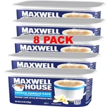 Maxwell House French Vanilla Instant Latte 8.4 Oz (8 Pack) Coffee Beverage Mix. Fixed Price $64.49.