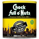 Chock Full Nuts New York Roast, Dark Ground Coffee Gourmet Arabica.... Fixed Price $16.60.