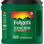 Folgers 28.8 Oz Decaffeinated Classic Roast Medium Ground Coffee Makes 270 Cups. Fixed Price $38.50.