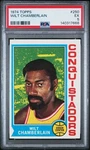 1974 Topps Wilt Chamberlain #250 Psa Ex Hof San Diego Conquistadors. Fixed Price $63.99.