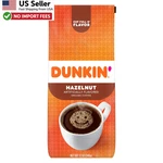 Dunkin' Donuts Hazelnut Ground Coffee 12 Oz Medium Roast Fresh Bag 1PK From Usa. Fixed Price $15.88.