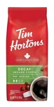 Tim Hortons 100% Arabica Decaffeinated Ground Coffee - 12 Ounce Medium Roast. Fixed Price $14.99.