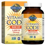 Garden Of Life Vitamin D, Code Raw D3, 2,000 Iu, Whole. Fixed Price $40.88.