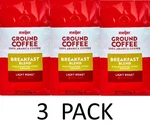 Meijer Breakfast Blend Light Roast 100% Arabica Ground Coffee 12 Oz Bag - 3 Pack. Fixed Price $79.99.